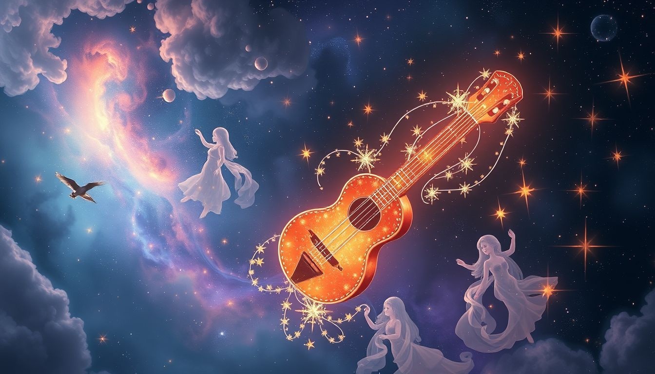 Dromen over een balalaika symboliseren warme vriendschap en Russische tradities.