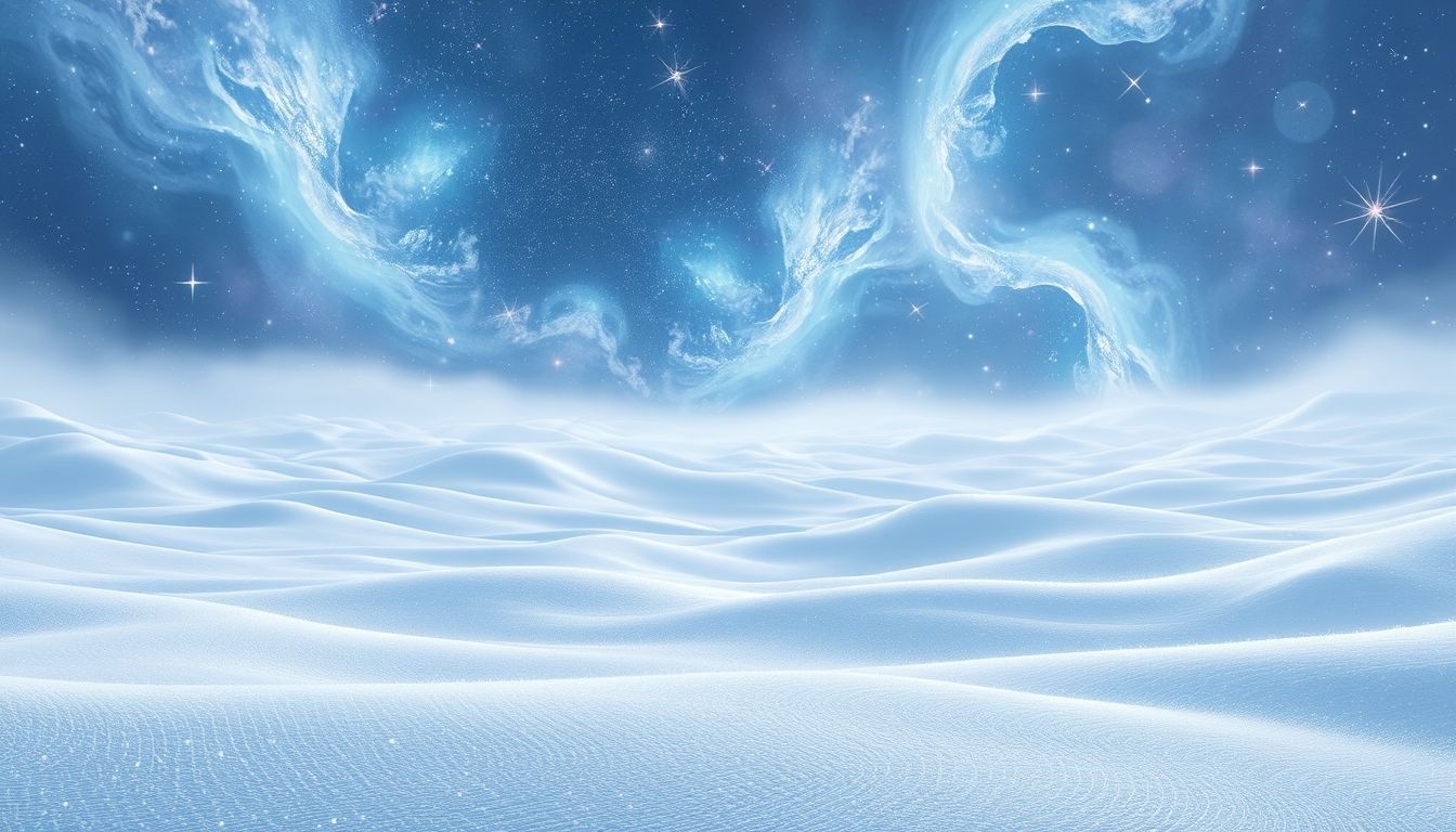 Dromen over besneeuwde landschappen symboliseren vaak innerlijke rust en zuivering.