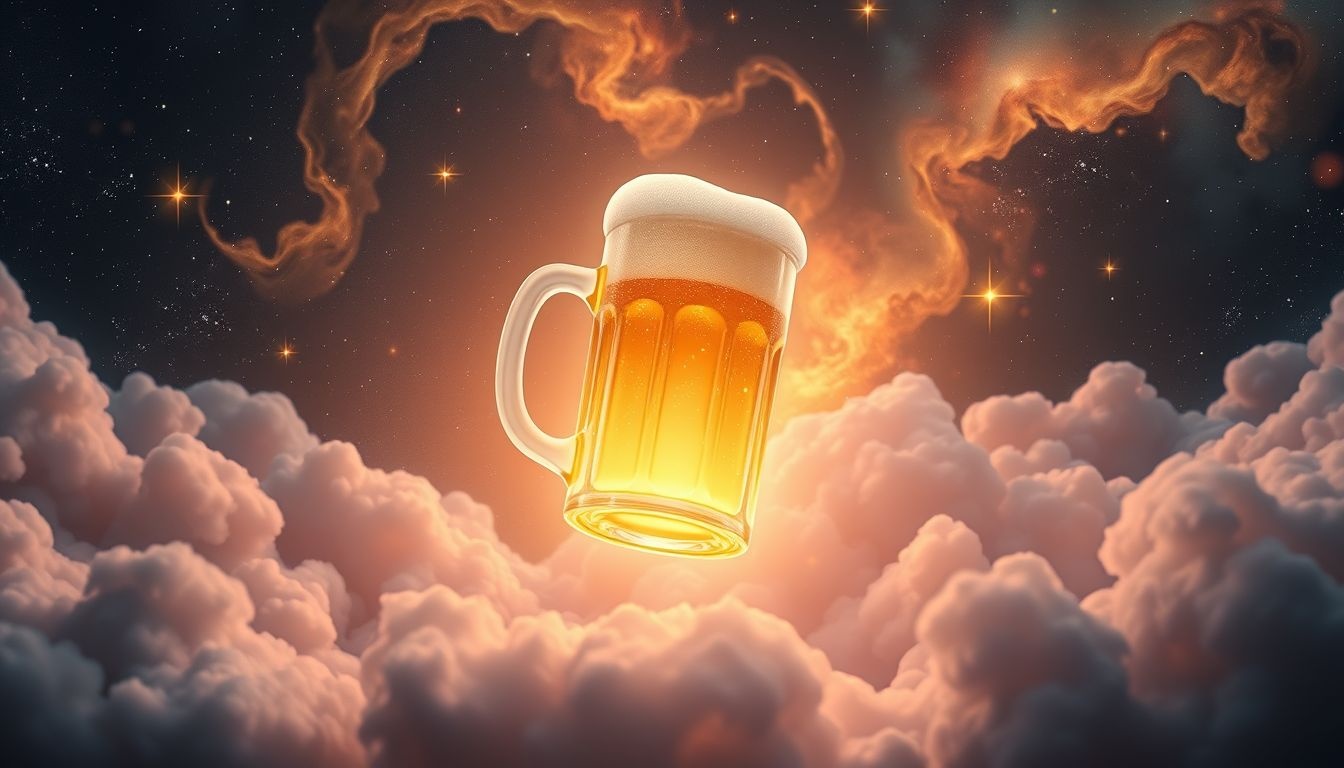 Dromen over een bierpul symboliseert vaak gezelligheid en verbondenheid.