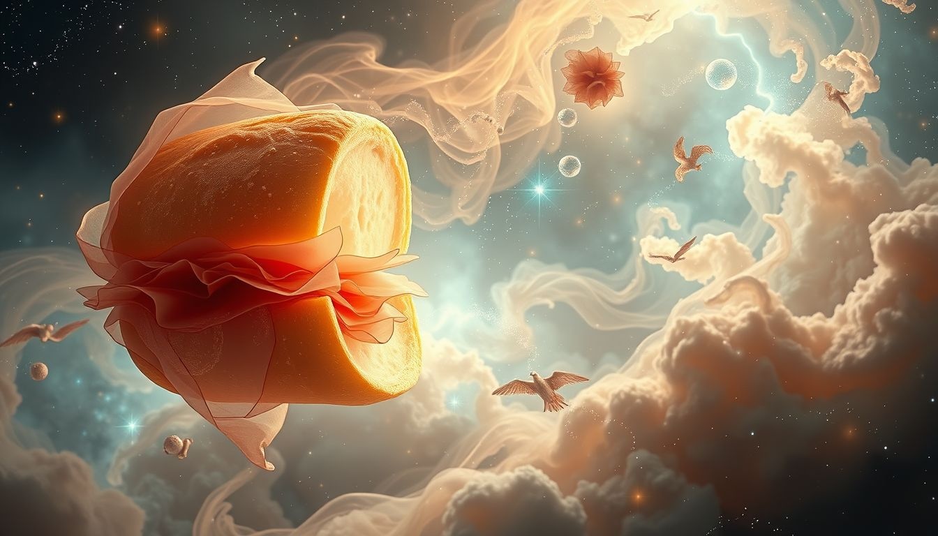 Dromen over een boterham met ham symboliseert vaak verlangen naar voldoening.