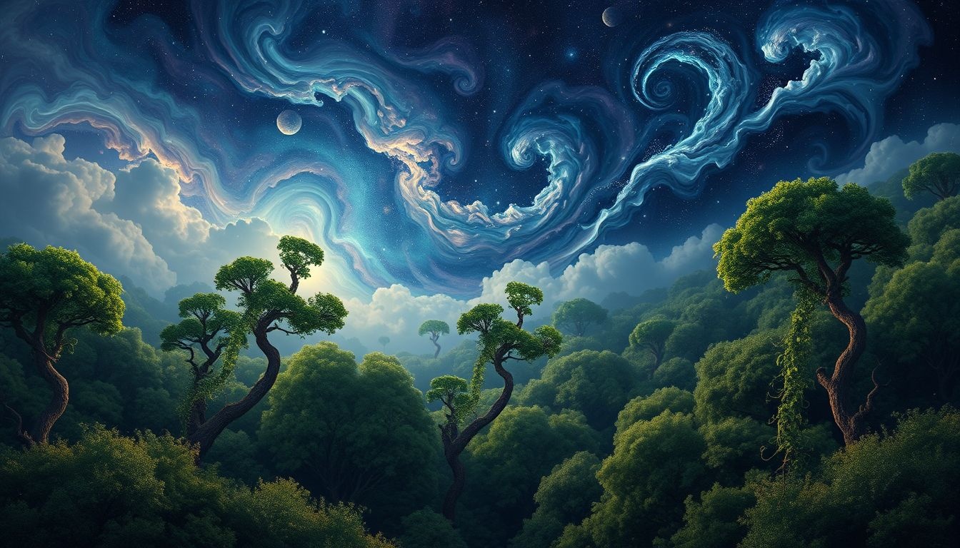 Dromen over dichtbegroeid chaparral symboliseert innerlijke verwarring en groei.