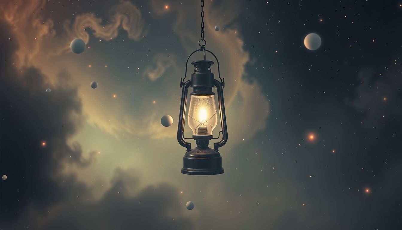 Dromen over doffe gaslampen symboliseren onzekerheid en verborgen angsten.