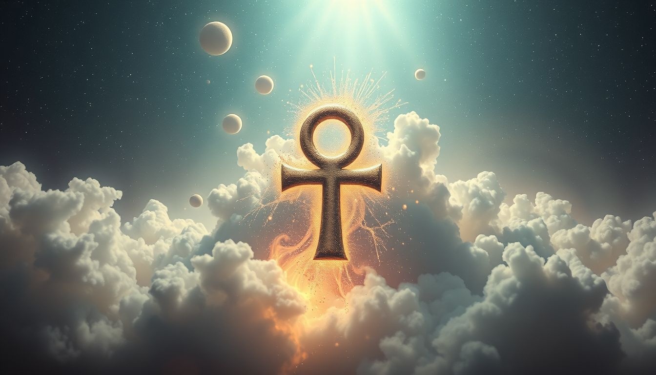 Dromen over een gebroken ankh symboliseert verlies van levensenergie en balans.