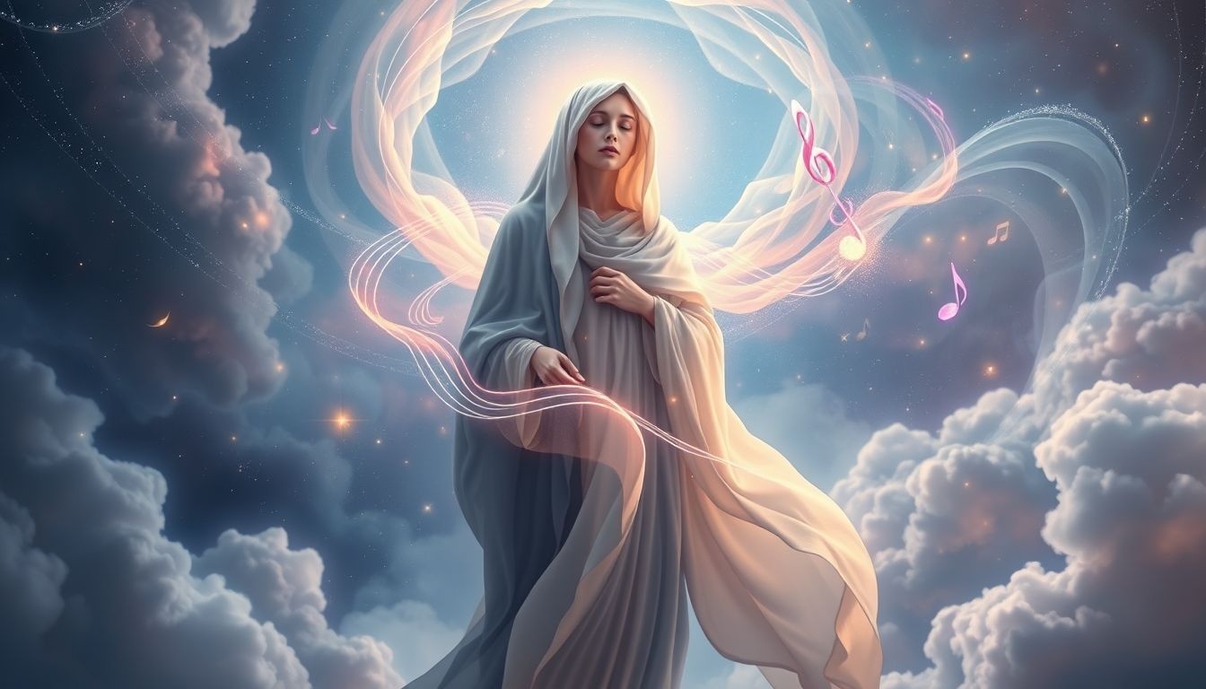 Dromen over zingende geestelijken symboliseren innerlijke harmonie en inspiratie.