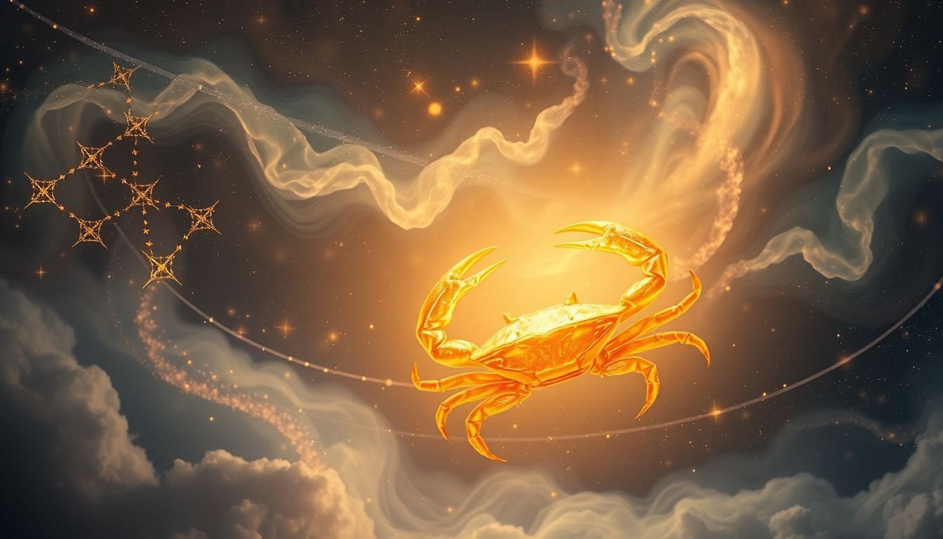 Een gouden krab in dromen symboliseert rijkdom en innerlijke kracht.