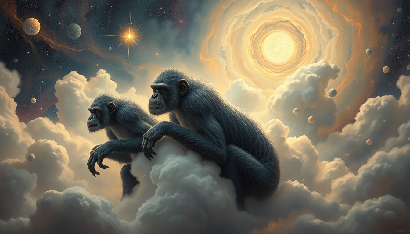 Dromen over chimpansees symboliseren vaak onbewuste instincten en vrijheid.