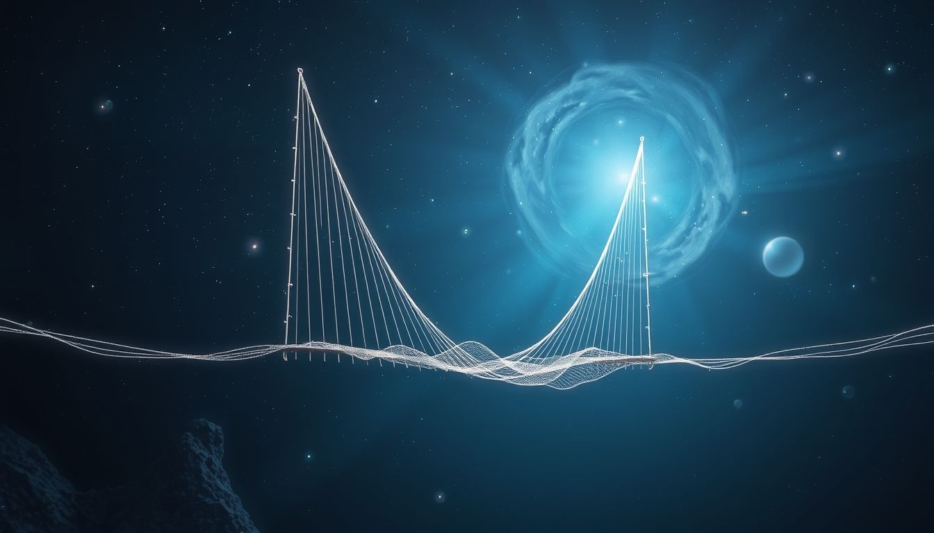 Dromen over een instabiele hangbrug symboliseren angst voor onzekerheid.