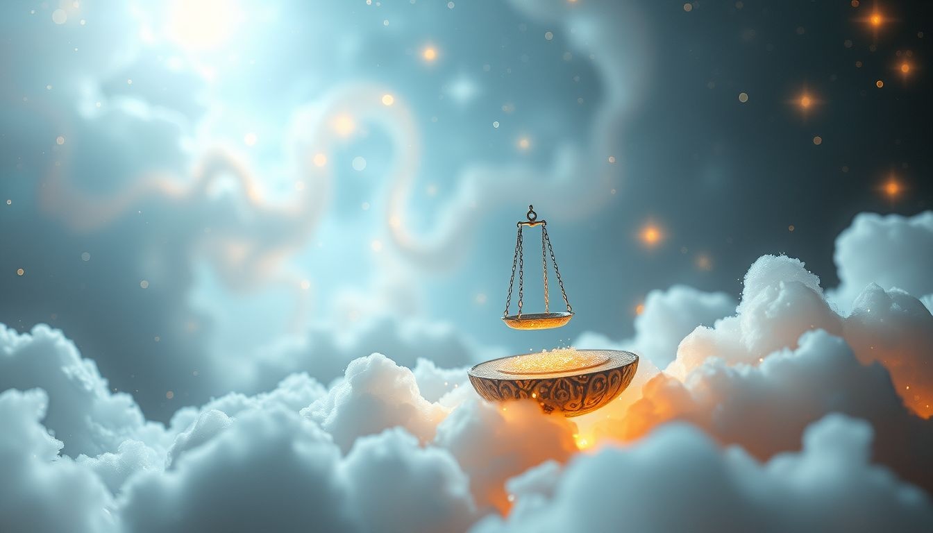 Dromen over kleine weegschalen symboliseren vaak balans en precisie.