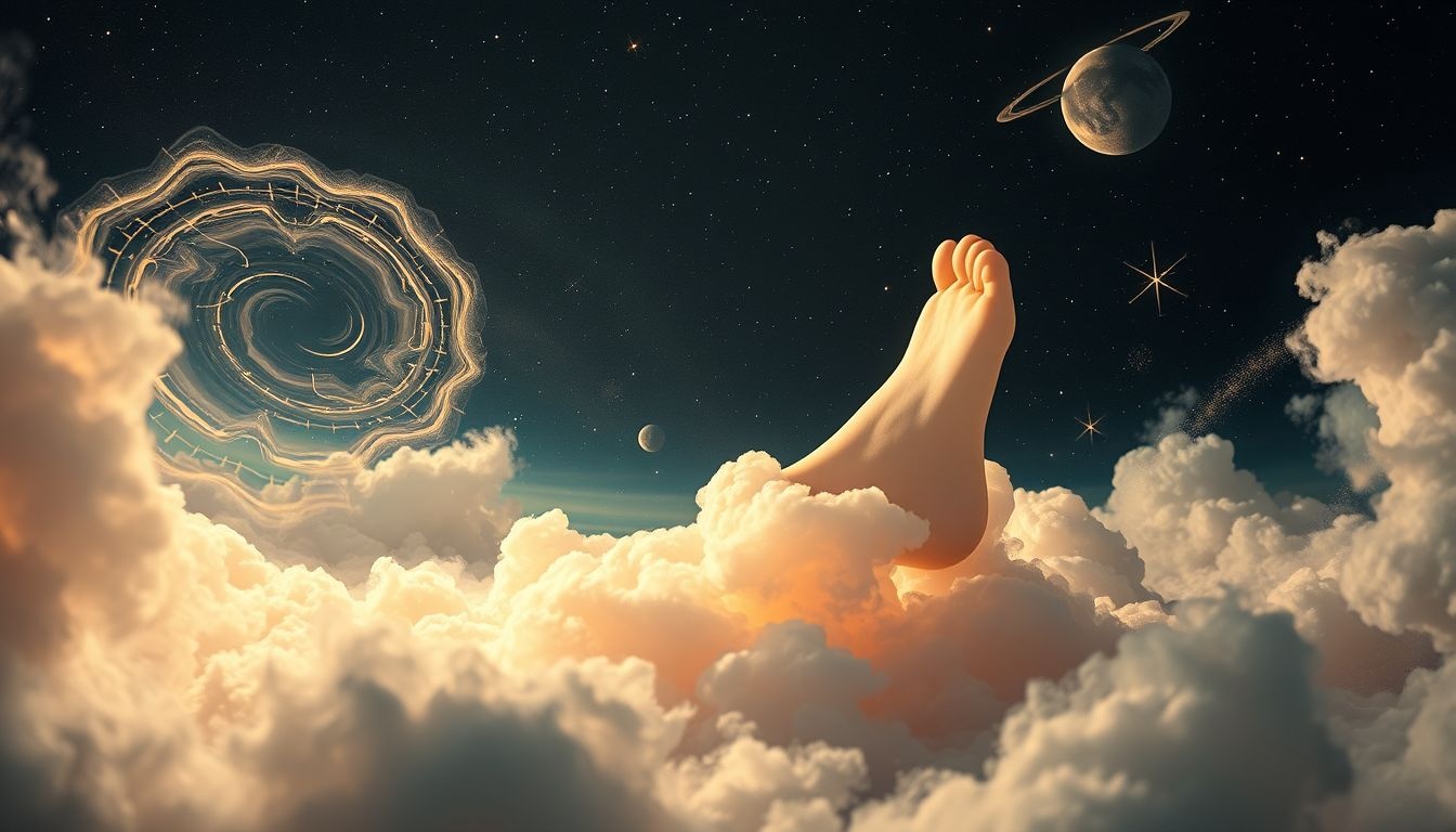 Dromen over klompvoet en lucht symboliseren kwetsbaarheid en vrijheid tegelijk.