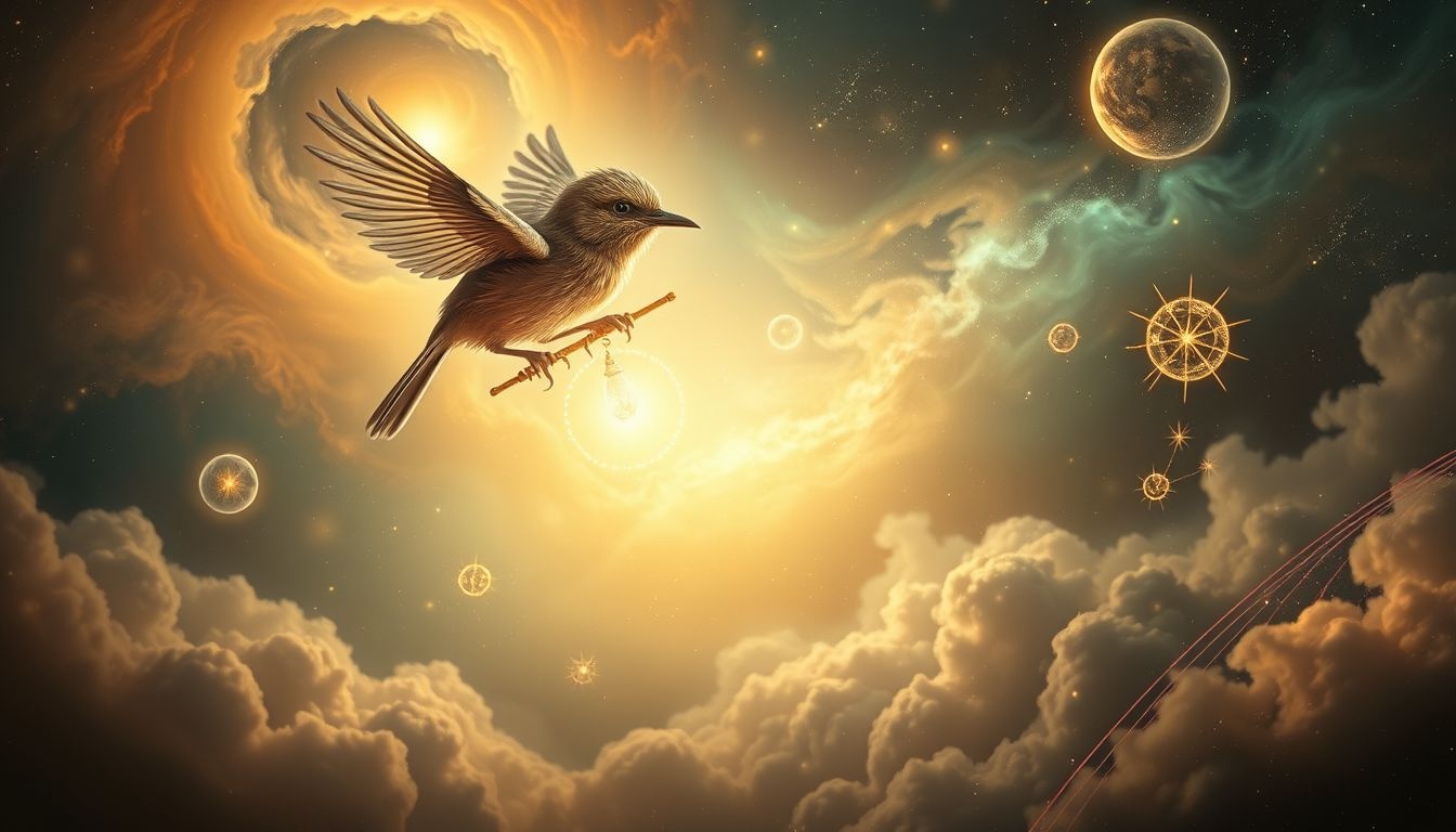 Dromen over koekoeken die iets brengen symboliseren onverwachte boodschappen.