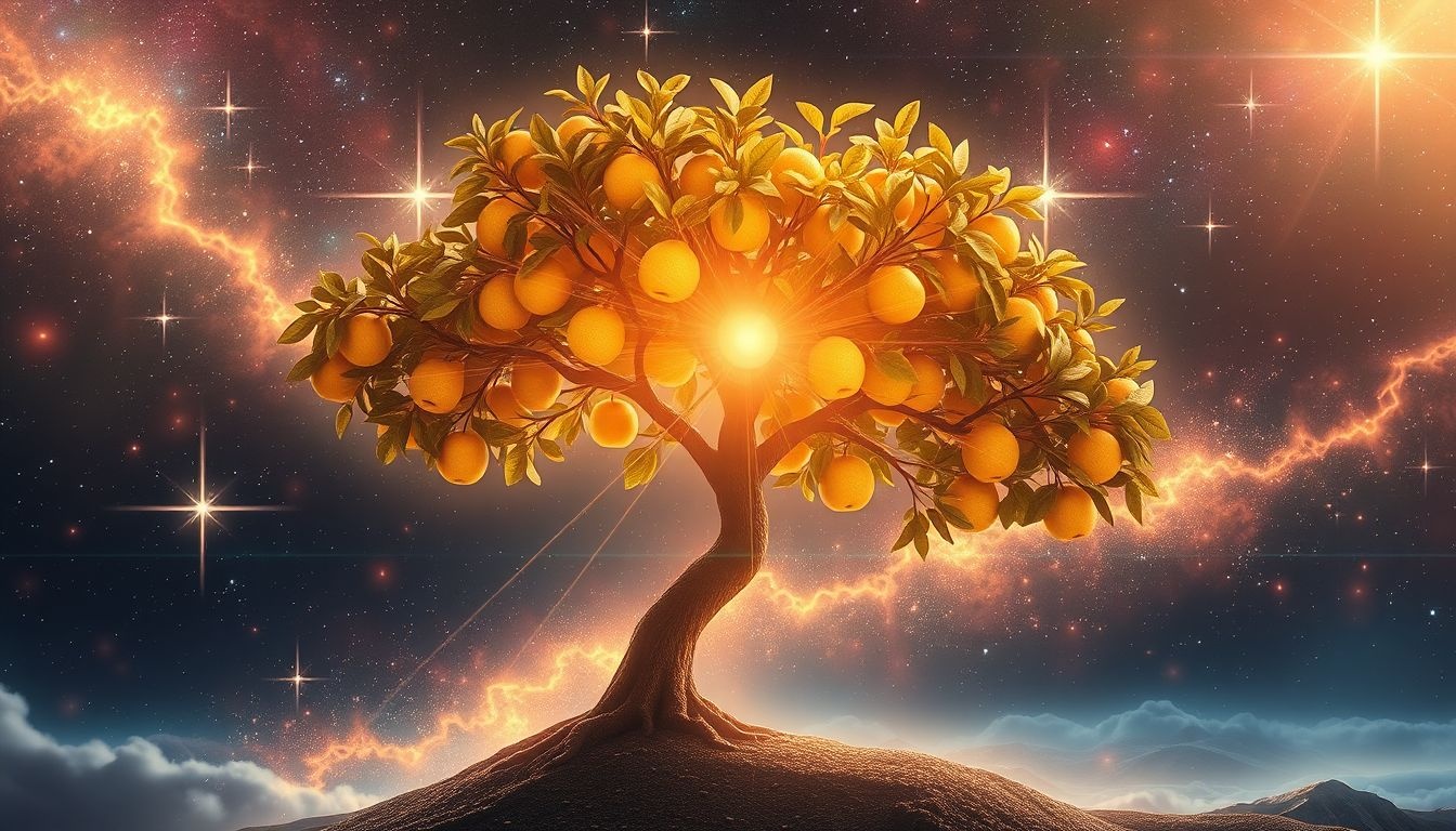 Dromen over kweepeerbomen symboliseren vitale gezondheid en innerlijk welzijn.