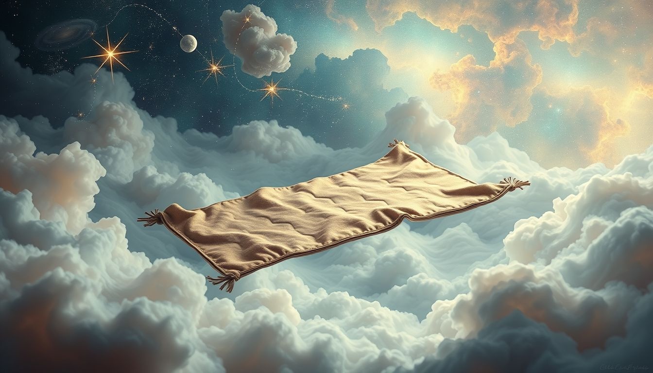 Dromen over een mat van leer symboliseert bescherming en stabiliteit.