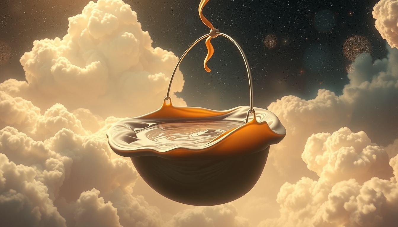 Dromen over modder in melkemmer symboliseert verborgen emoties en onzekerheid.