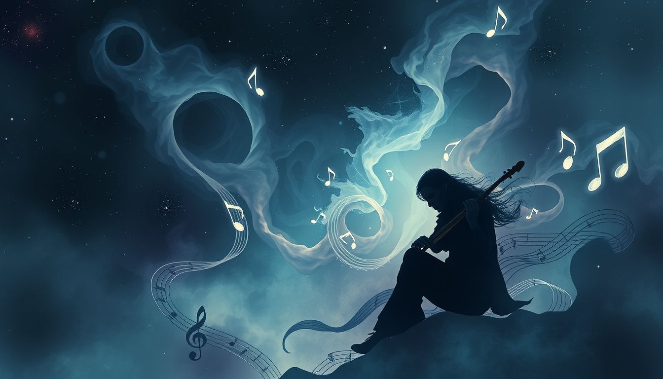 Een boze minstreel symboliseert onderdrukte emoties en conflicten.