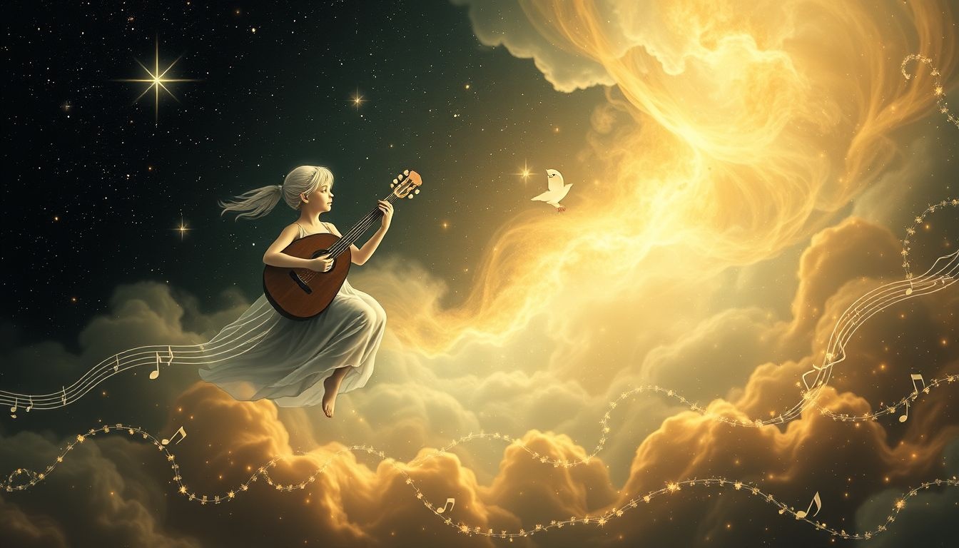 Dromen over minstrelen onthult diepe verbinding met je innerlijke kind.