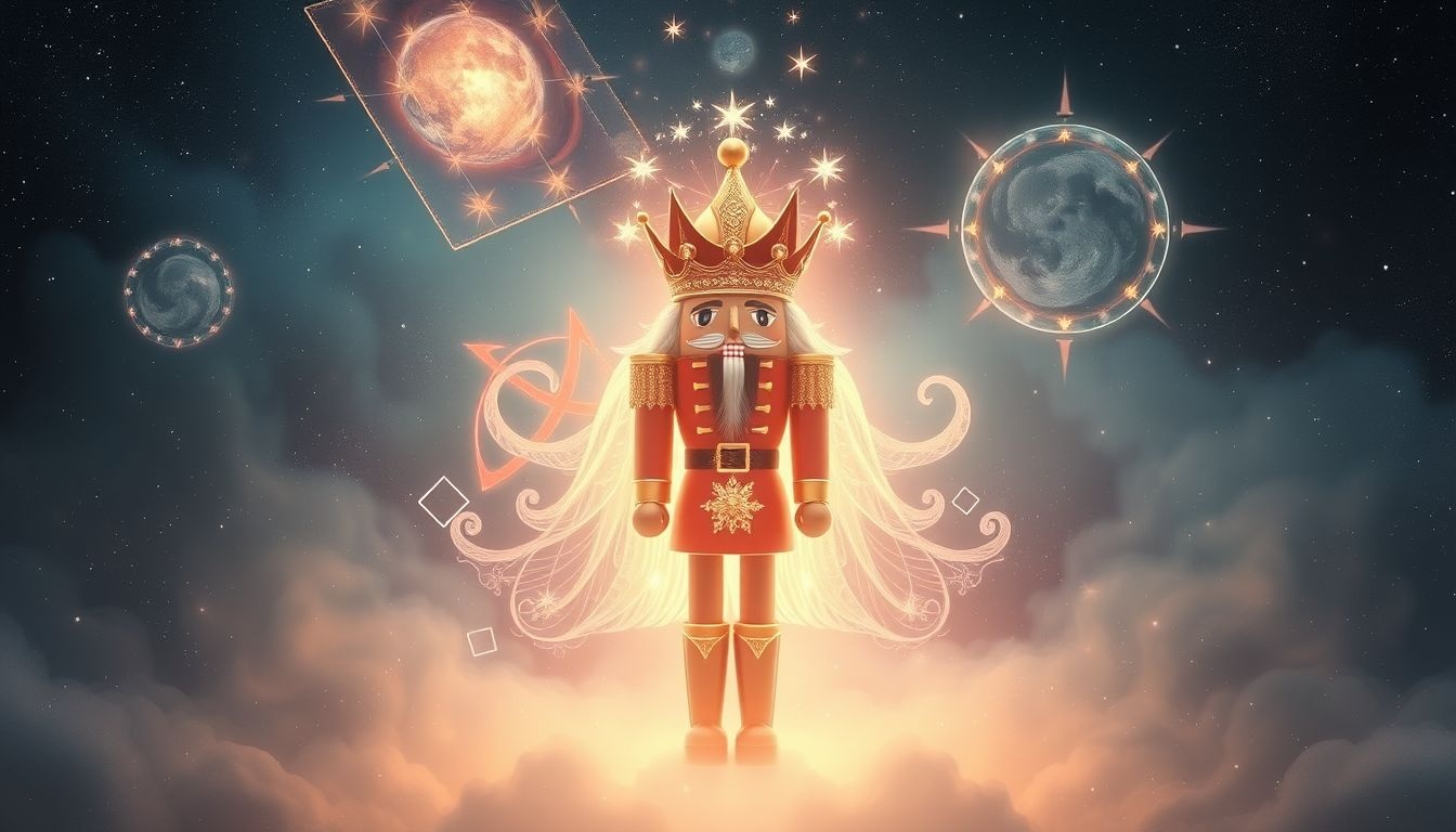 Dromen over een notenkraker als koning symboliseren leiderschap en verantwoordelijkheid.