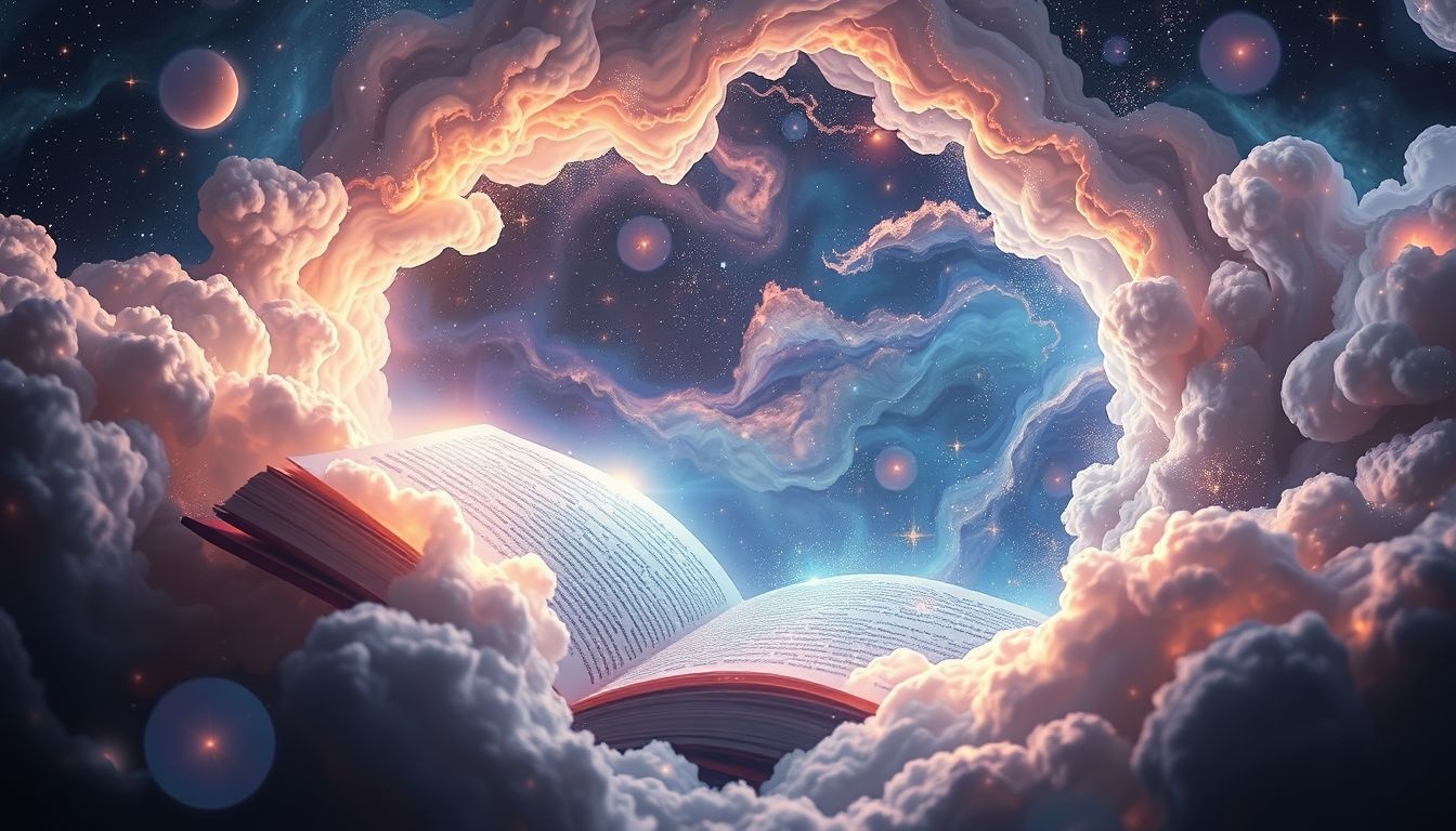 Dromen over een pagina uit een boek onthult verborgen levensverhalen.