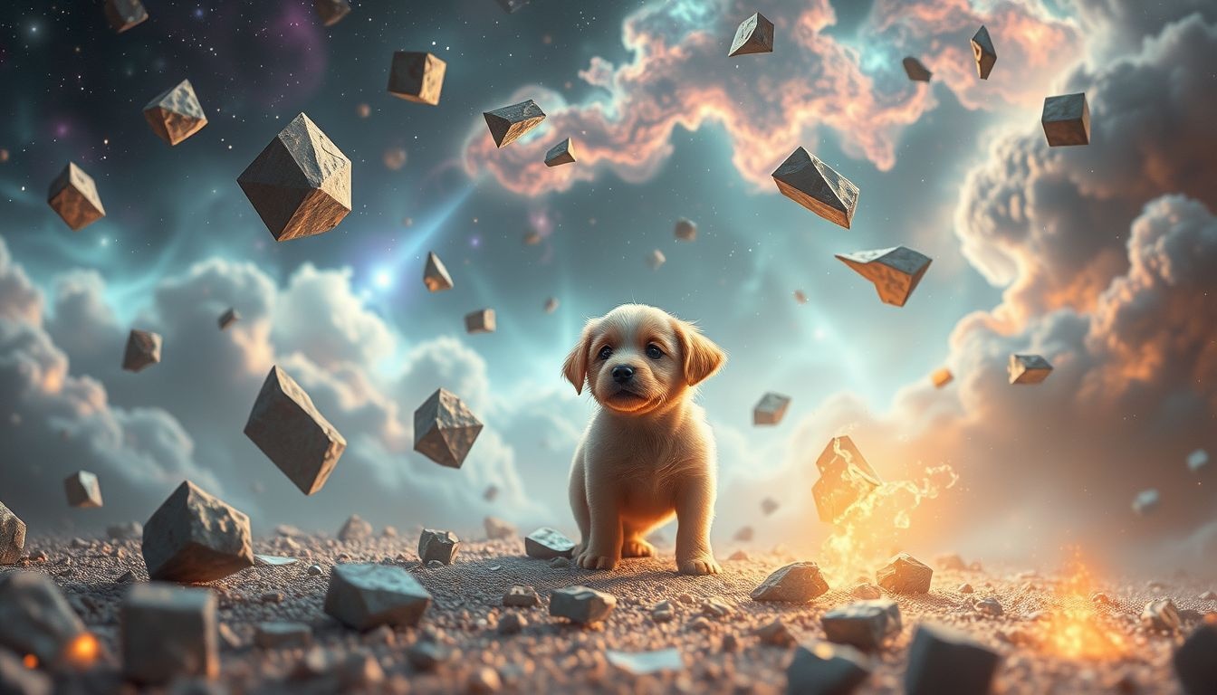 Dromen over een puppy die kapotmaakt, symboliseert onstuimige emoties.