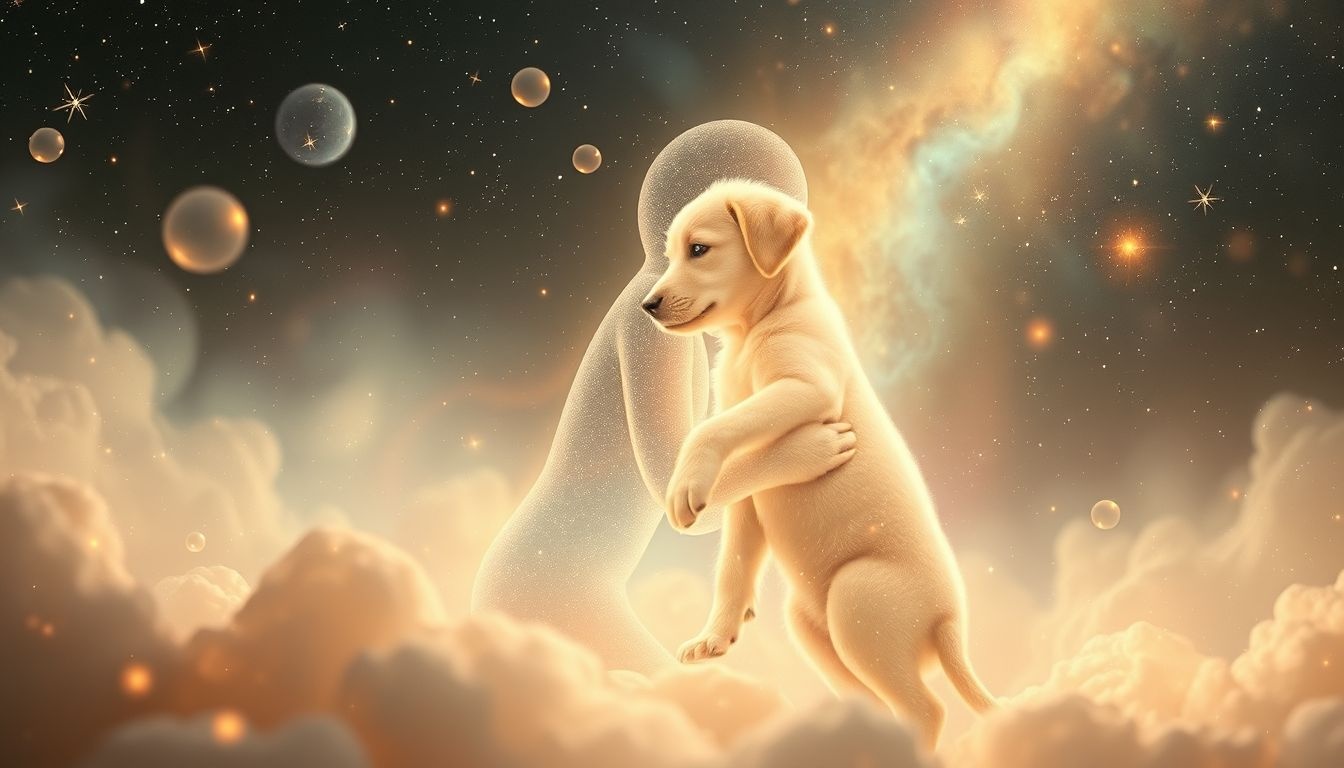 Dromen over puppy’s symboliseren vaak onvoorwaardelijke liefde en loyaliteit.