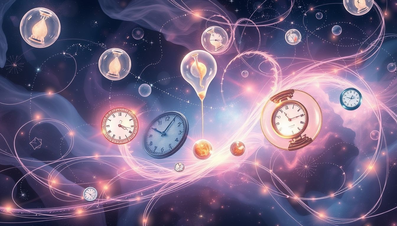 Dromen over tijdreizen verbinden je verleden, heden en toekomst mystiek.