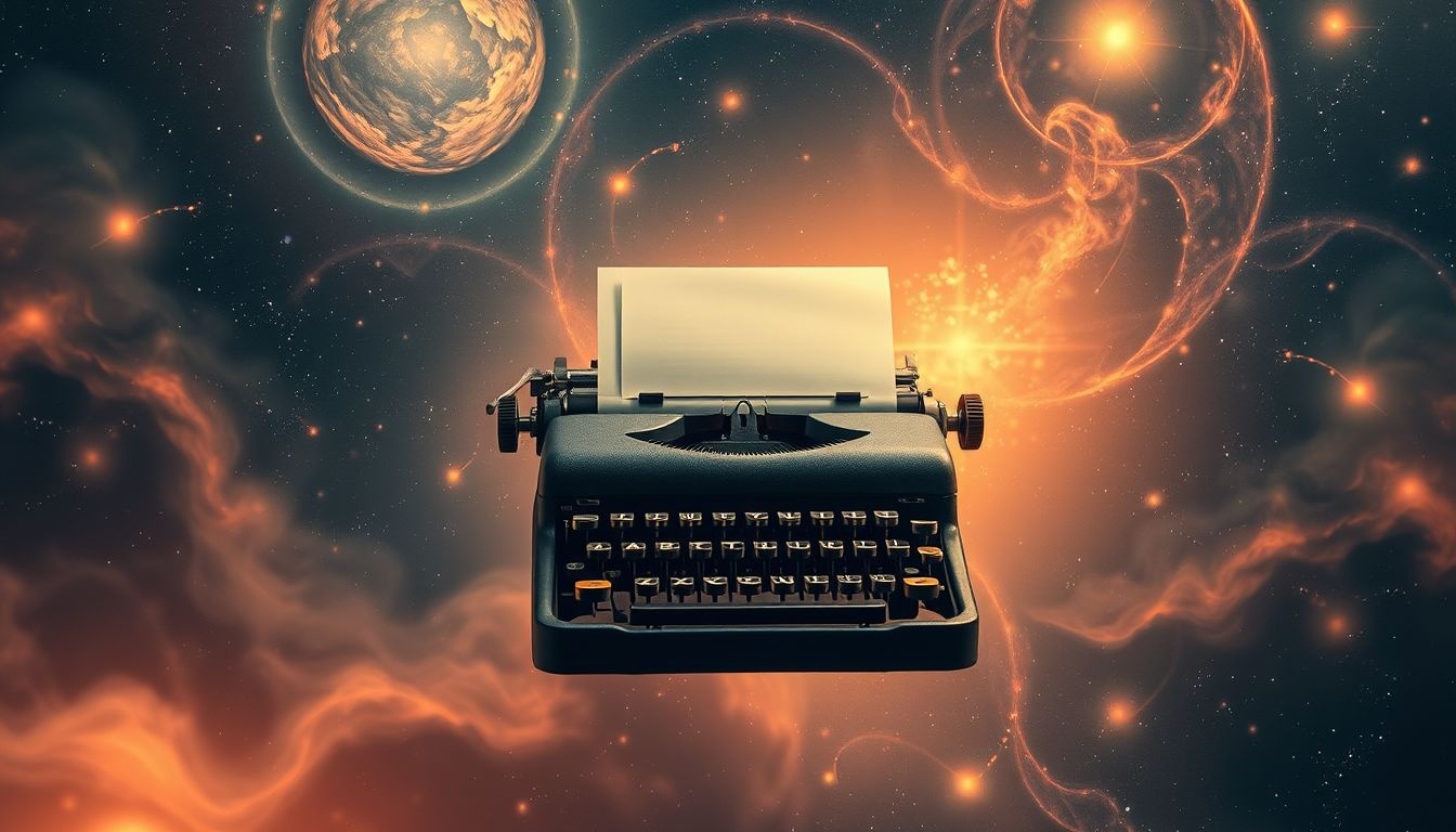 Dromen over oude typemachines symboliseren creativiteit en nostalgie.
