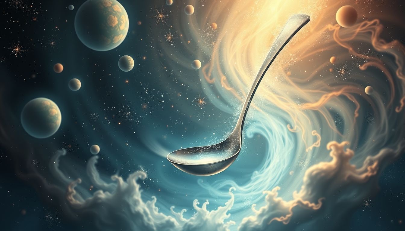 Dromen over vallende soeplepels symboliseren verlies van emotionele steun.