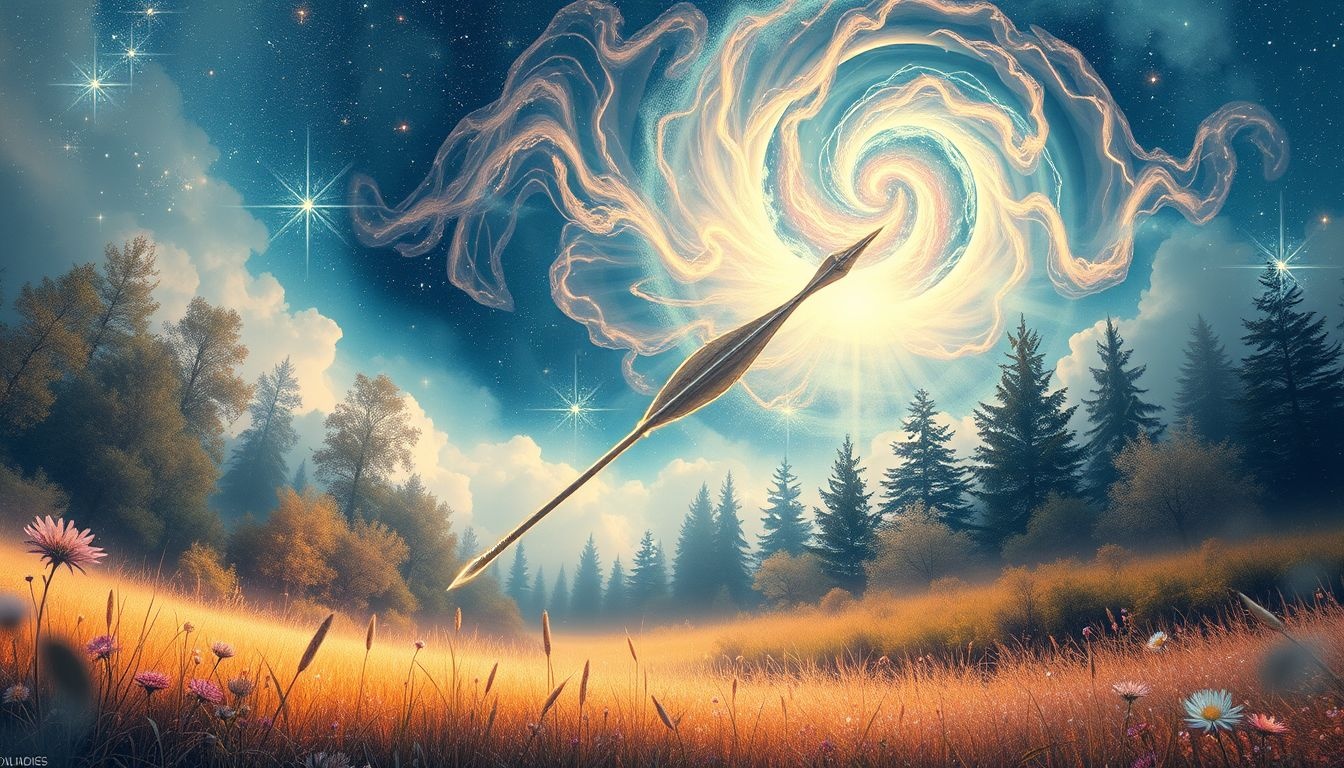 Dromen over speren in de natuur symboliseren kracht en innerlijke strijd.