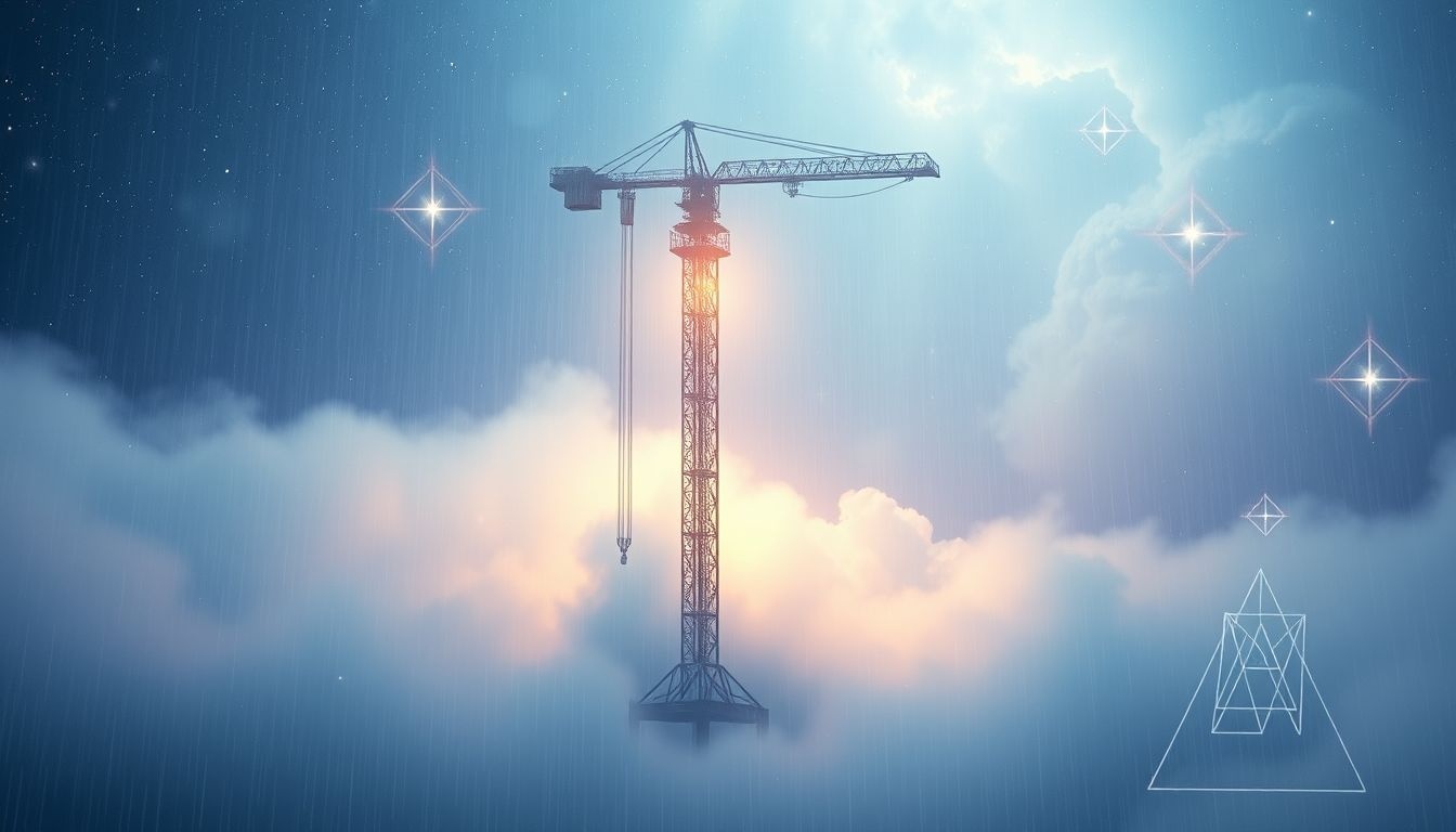 Dromen over torenkranen in regen symboliseren emotionele uitdagingen en groei.