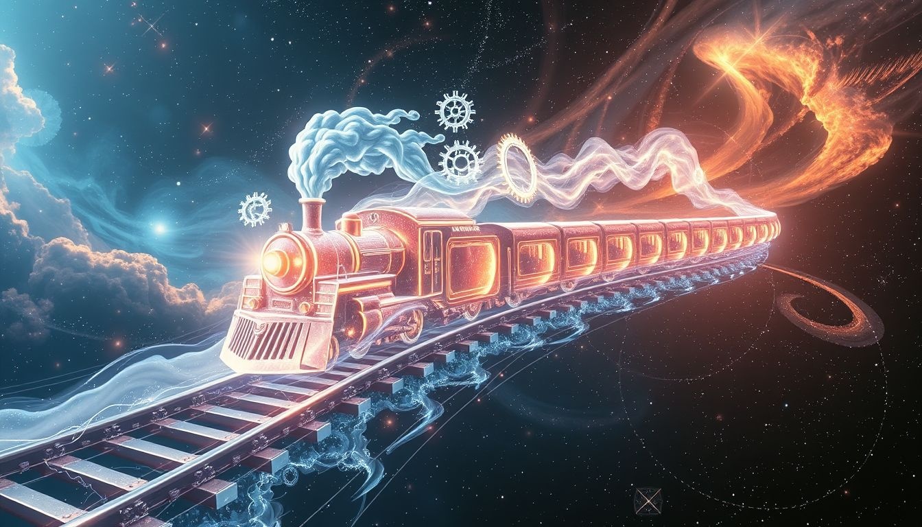 Dromen over een trein symboliseren vaak vaste routines en vooruitgang.