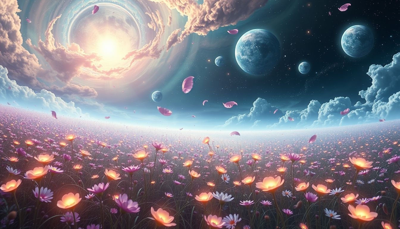 Dromen over wilde bloemen symboliseren vrijheid en natuurlijke groei.