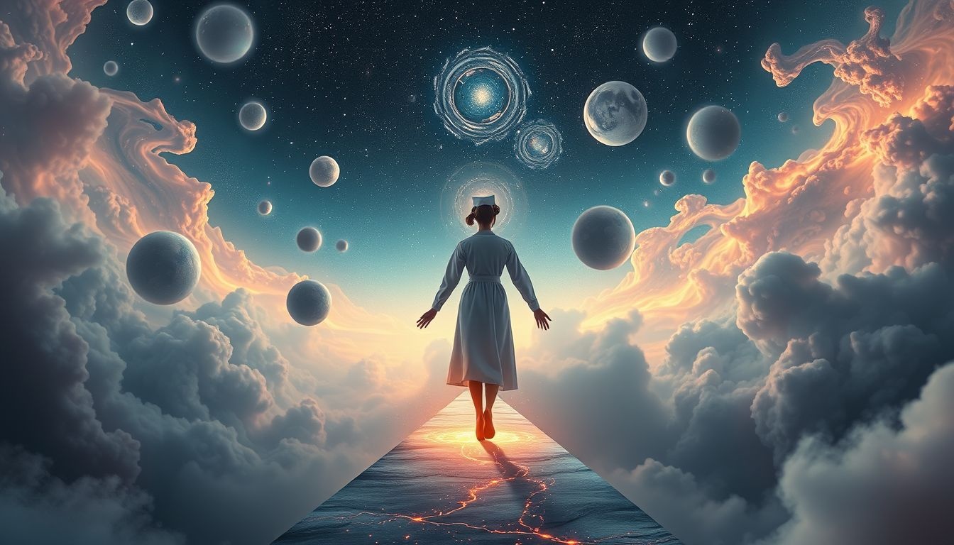 Dromen over verpleegkundigen die je naar operatiekamers brengen symboliseren verzorging.