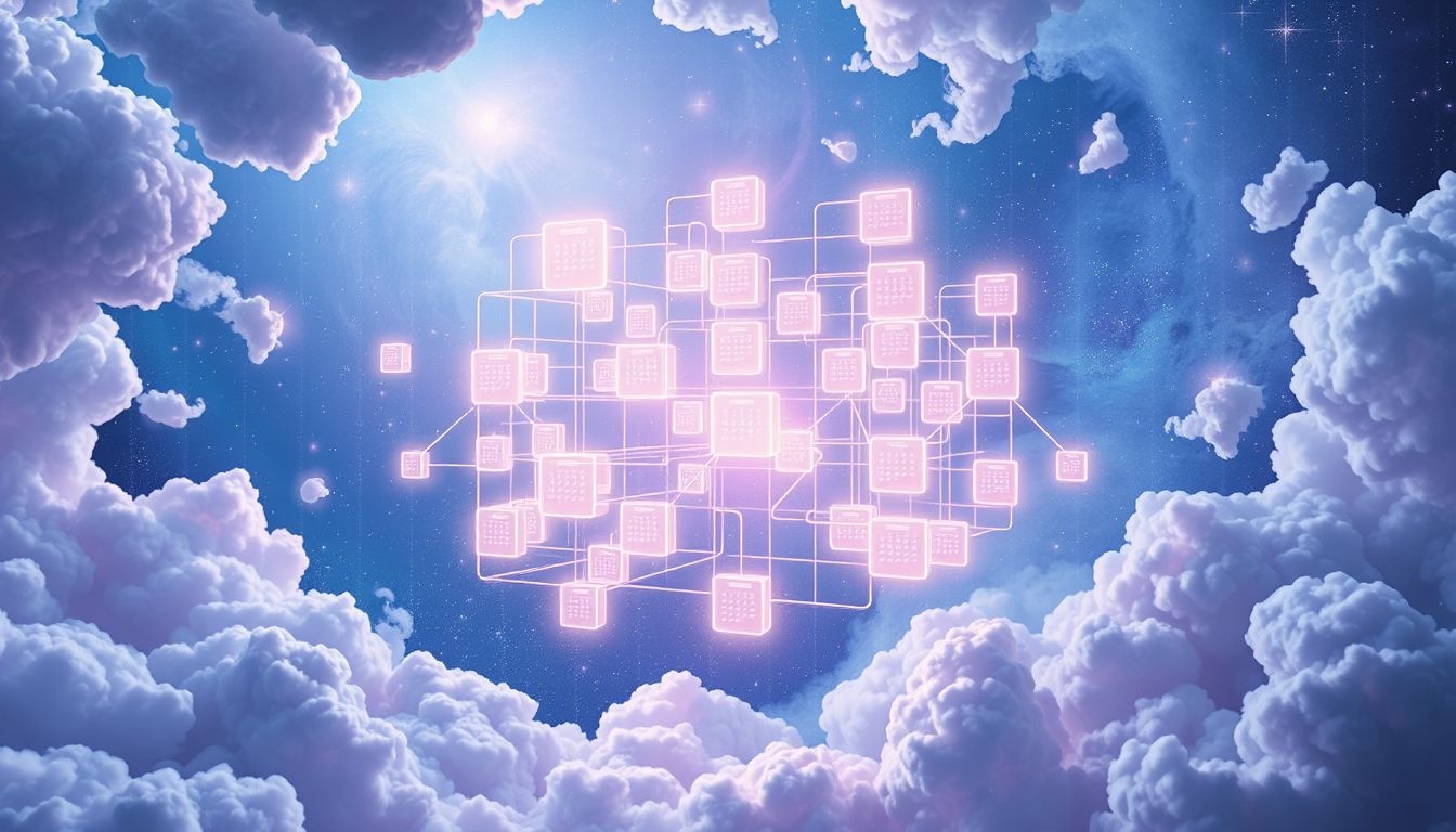 Een volle digitale agenda weerspiegelt drukte en tijdsmanagementstress.