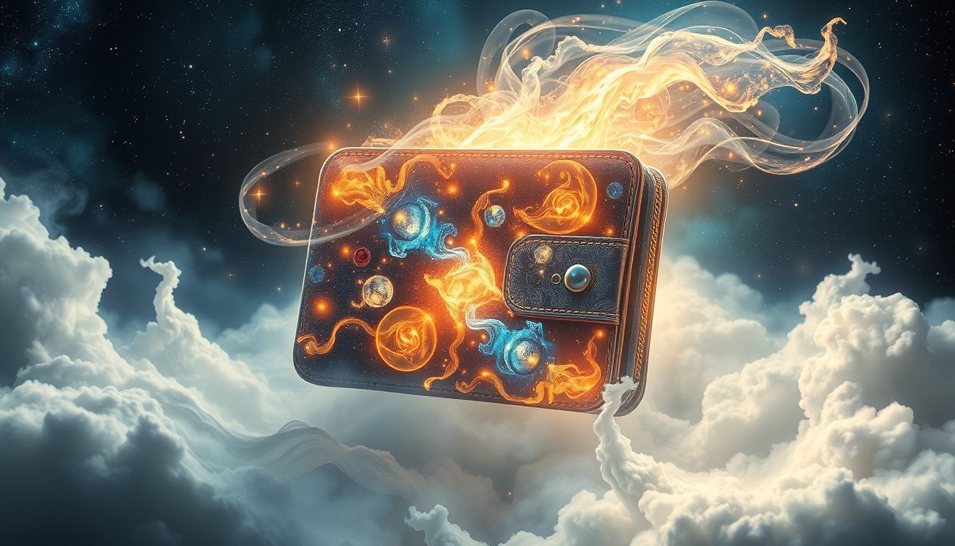 Dromen over een volle portemonnee symboliseren overvloed en succes.