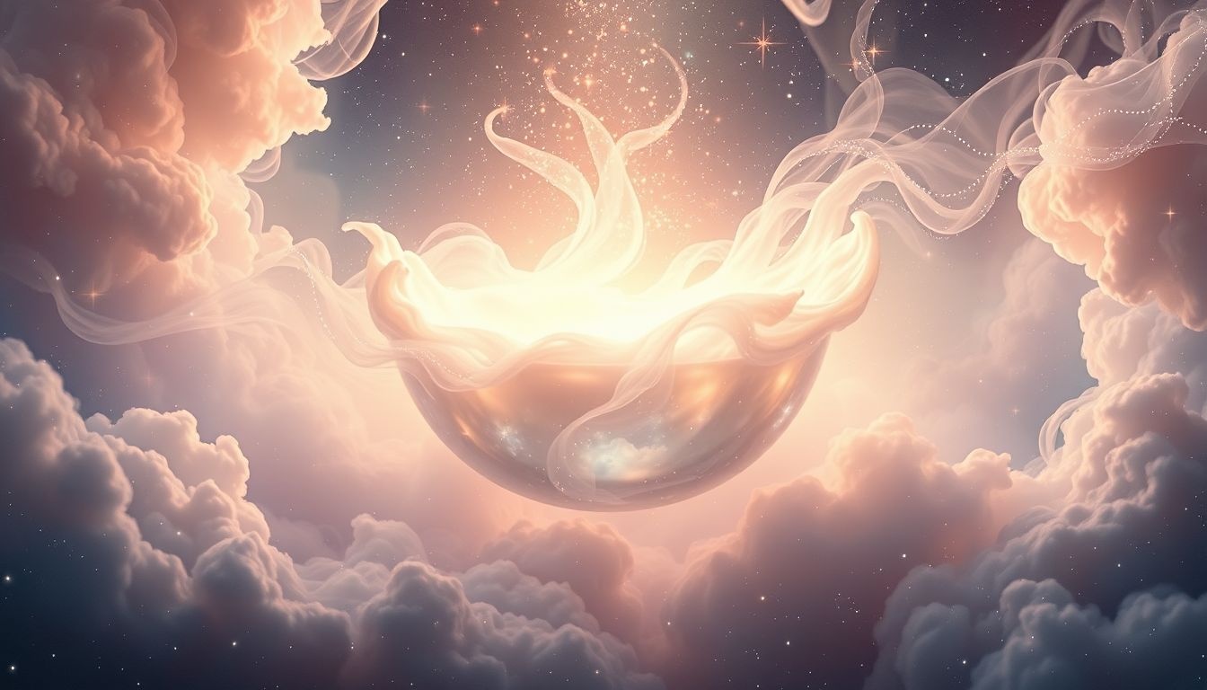 Dromen over een volle schaal symboliseren overvloed en vervulling.