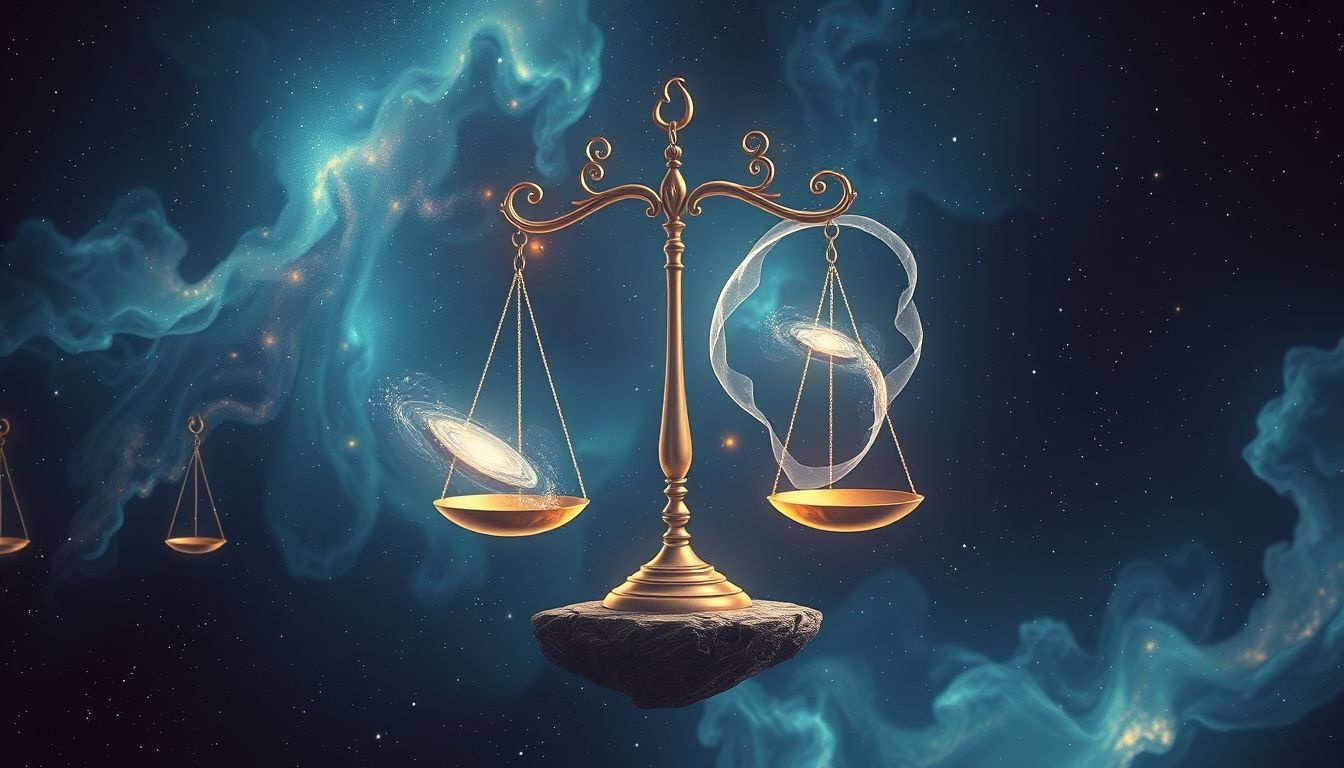 Dromen over weegschalen in winkels symboliseren eerlijke handel en balans.