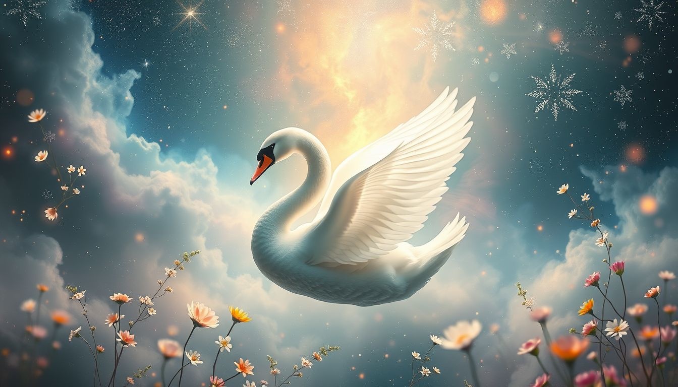 Dromen over zwanen in de lente symboliseren hoop en vernieuwde kansen.