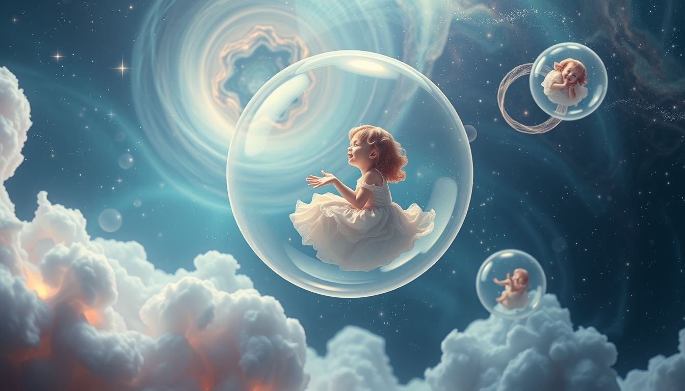 Giechelen in een droom binnen een droom symboliseert verborgen emoties.