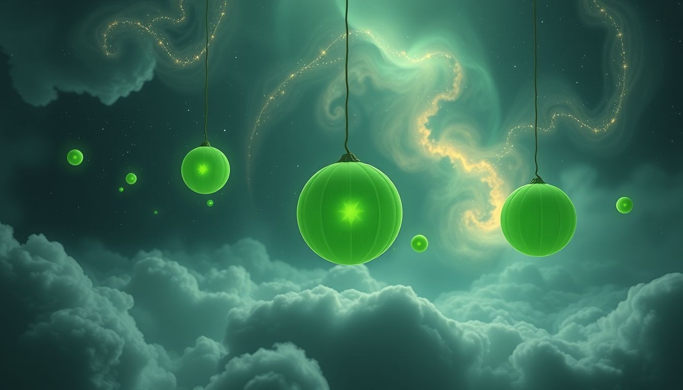 Groene walnoten in dromen symboliseren onrijp potentieel en groei.