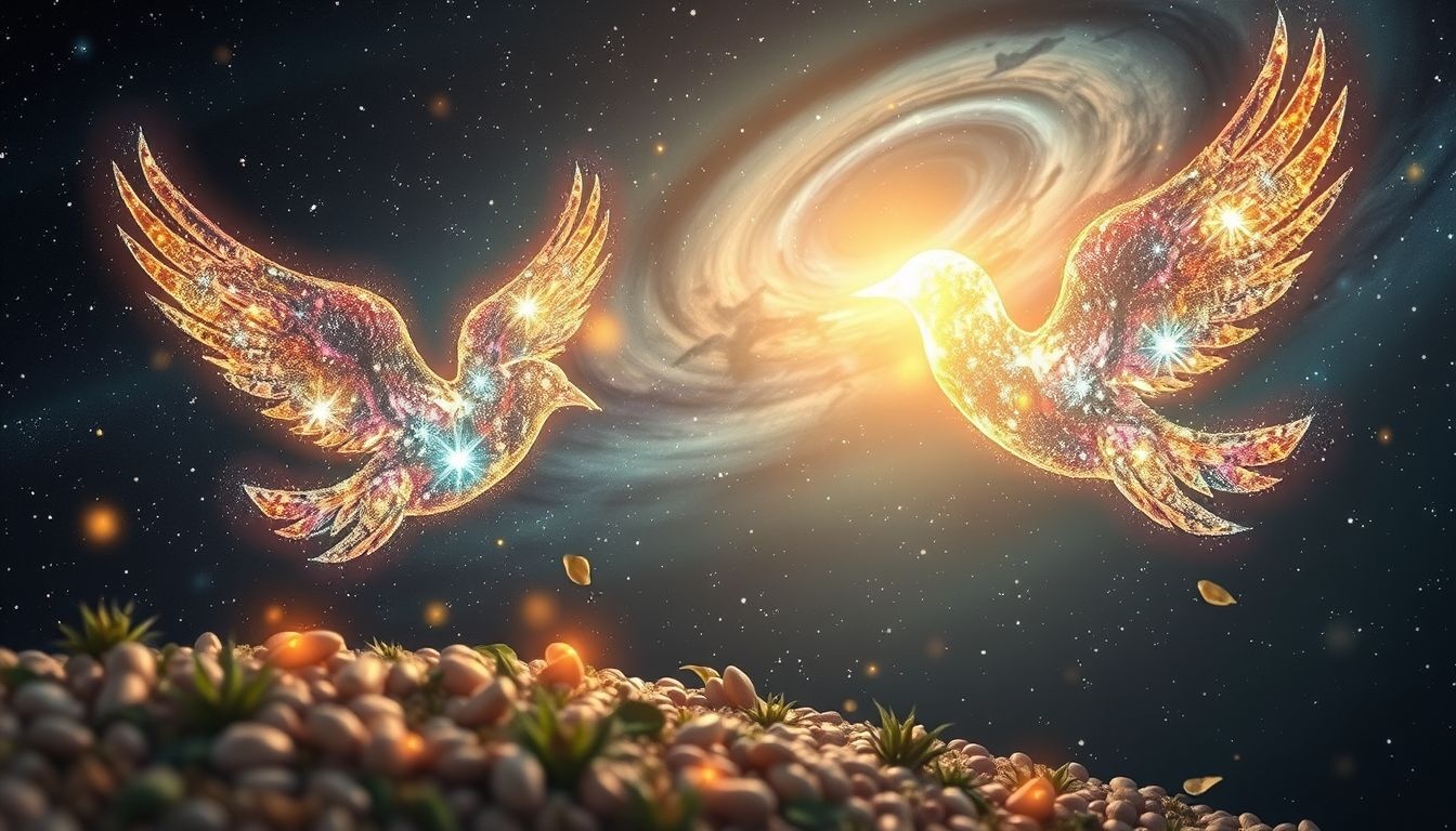 Dromen over hennepzaadjes en vogels symboliseren vrijheid en nieuwe kansen.