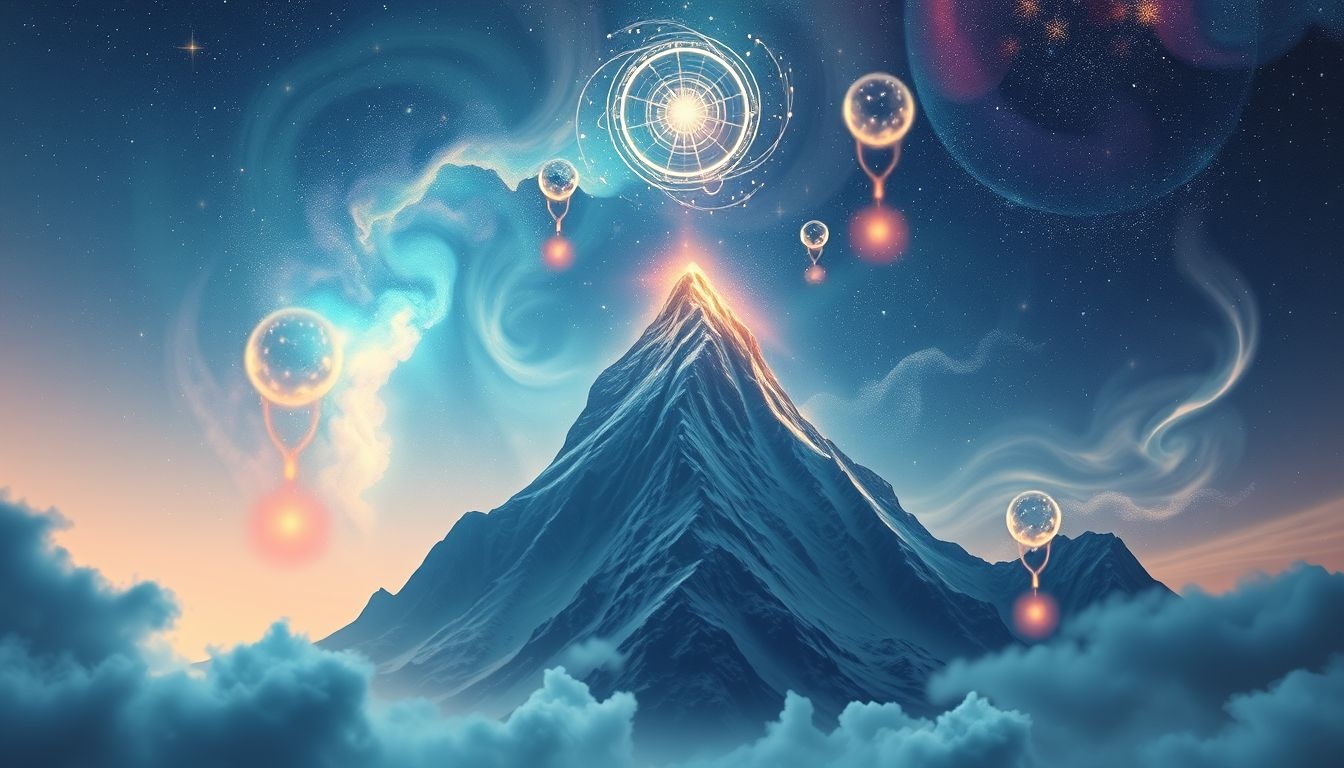 Dromen over hoge bergen symboliseren innerlijke kracht en uitdagingen.