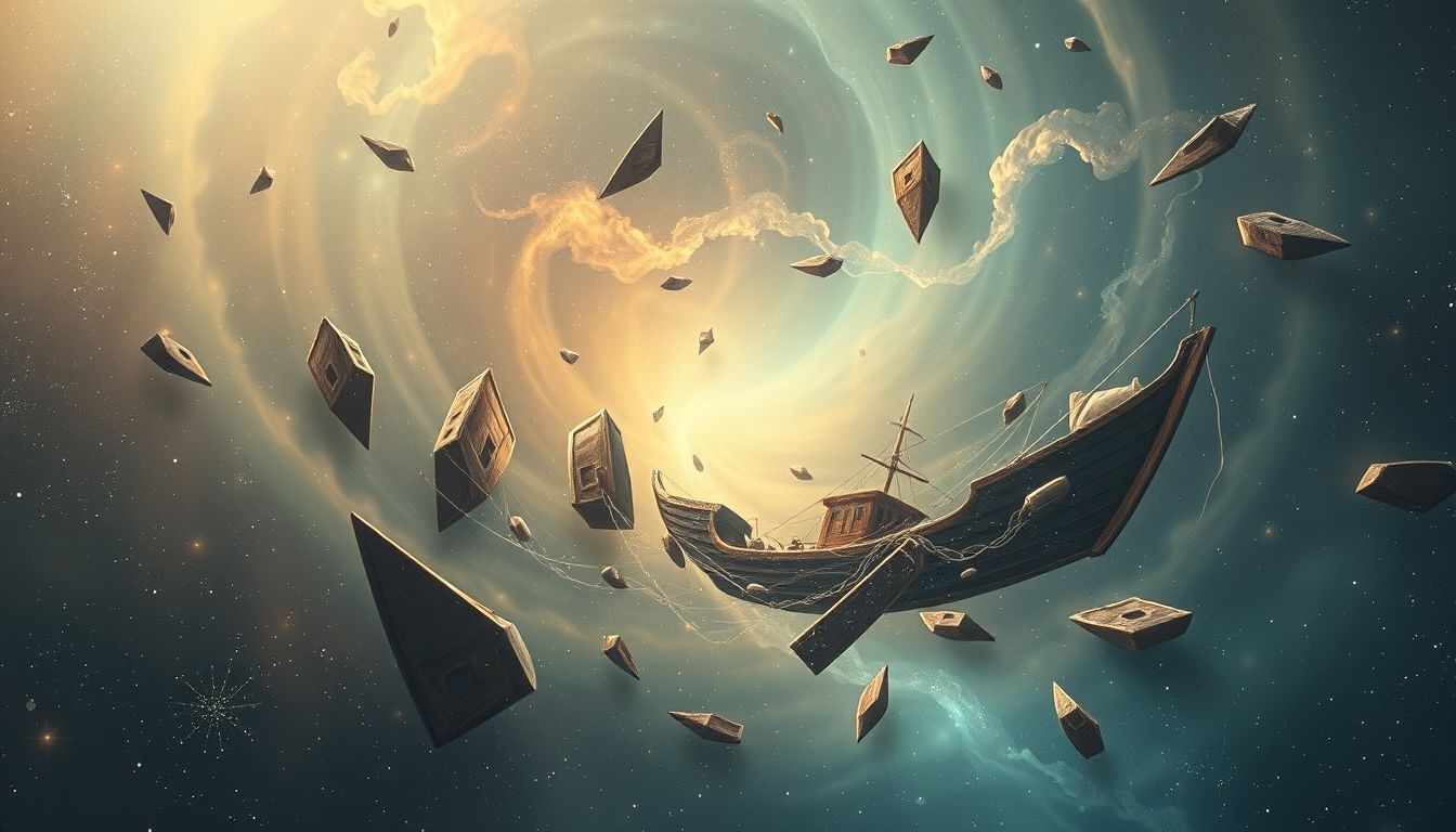 Dromen over boot demonteren symboliseert emotionele chaos en verlies.