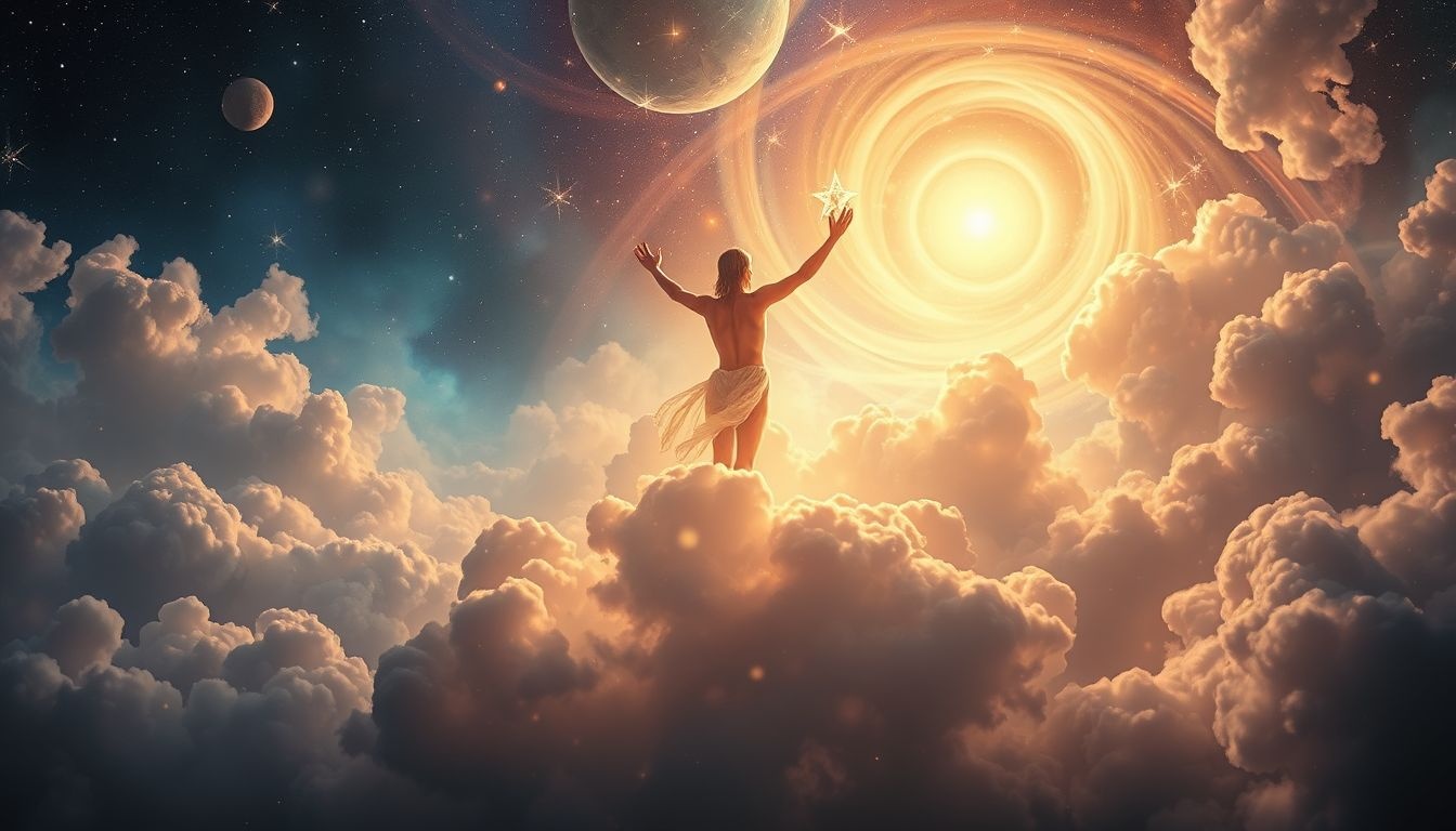 Dromen over spirituele ontwaking symboliseren innerlijke groei en bewustwording.