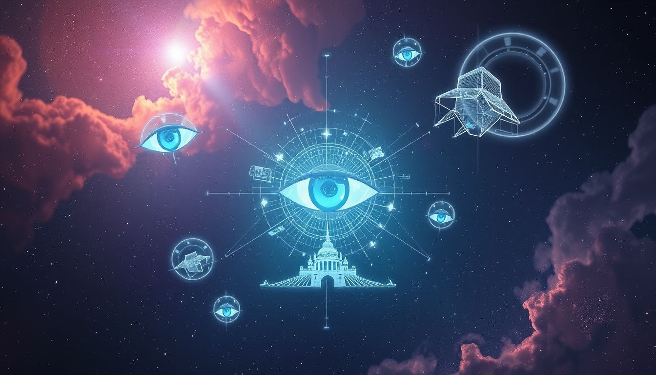 Dromen over surveillance symboliseren vaak controle en gebrek aan privacy.