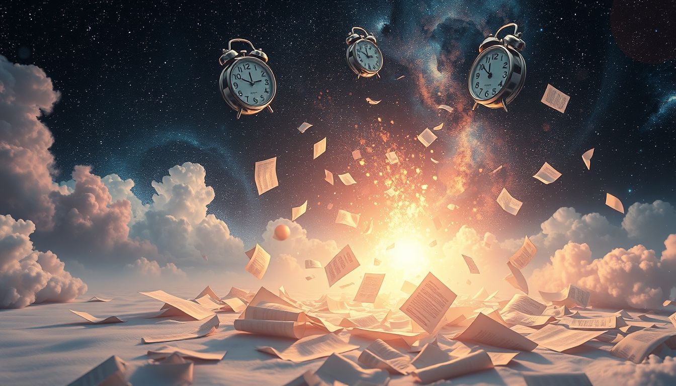 Dromen over gemiste deadlines wijzen op stress en controleverlies.