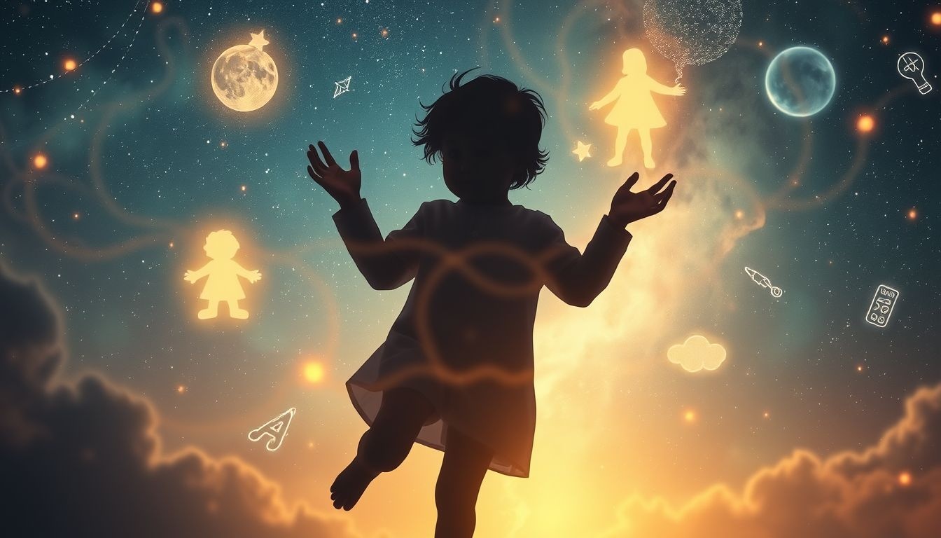 Dromen herbeleven jeugd herinnert aan verloren onschuld en geluk.