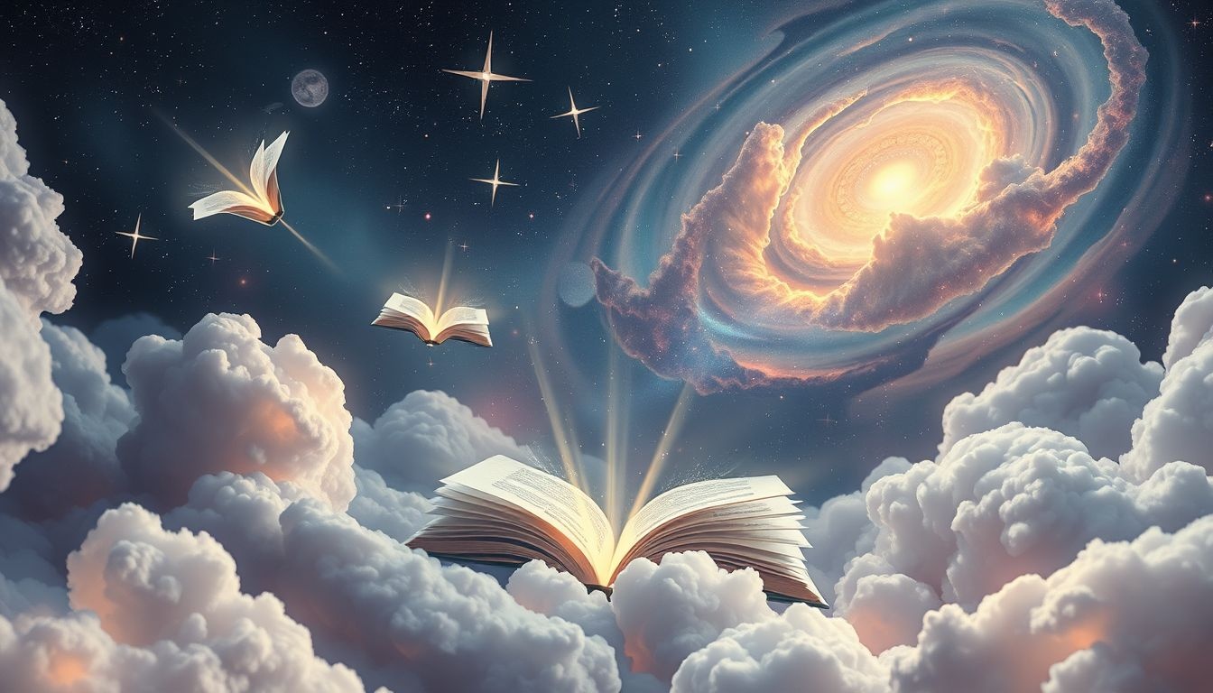 Dromen over leerboeken symboliseren vaak verlangen naar diep inzicht.