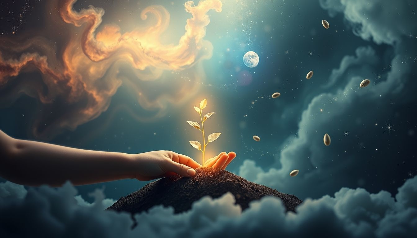 Dromen over bomen planten symboliseert groei, nieuwe kansen en hoop.