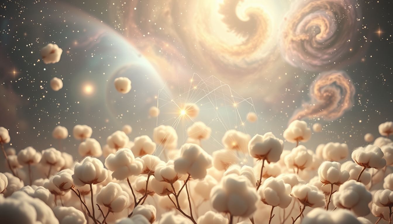 Dromen over katoen sorteren symboliseert verlangen naar controle en balans.