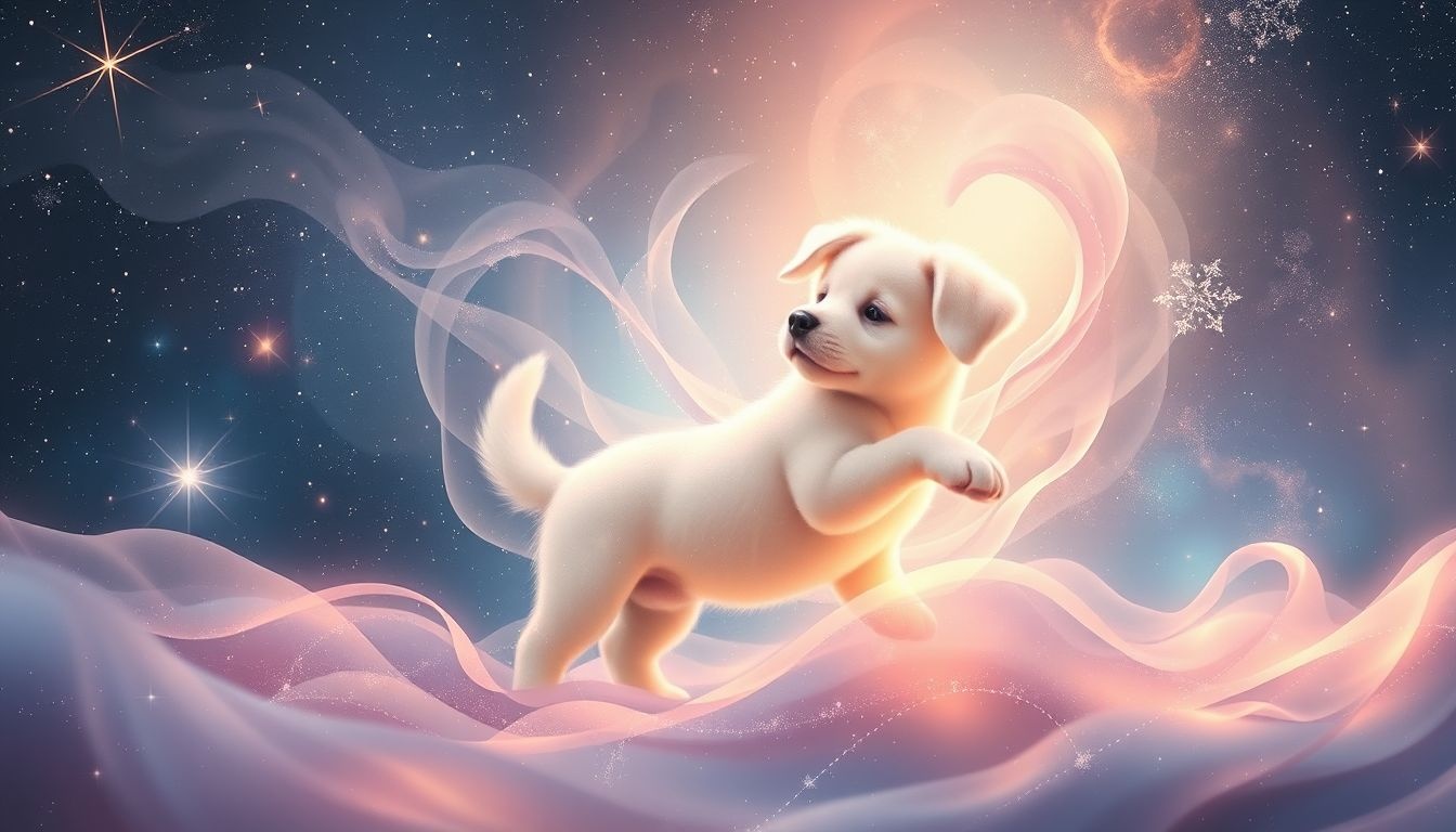 Dromen over spelen met een puppy symboliseert onschuld en nieuwe kansen.
