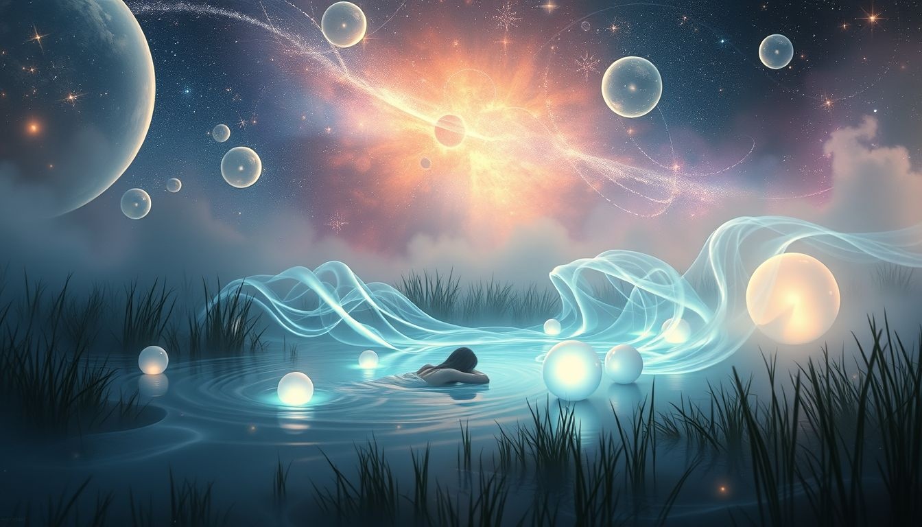 Vastzitten in moeras symboliseert emotionele blokkades en innerlijke worstelingen.